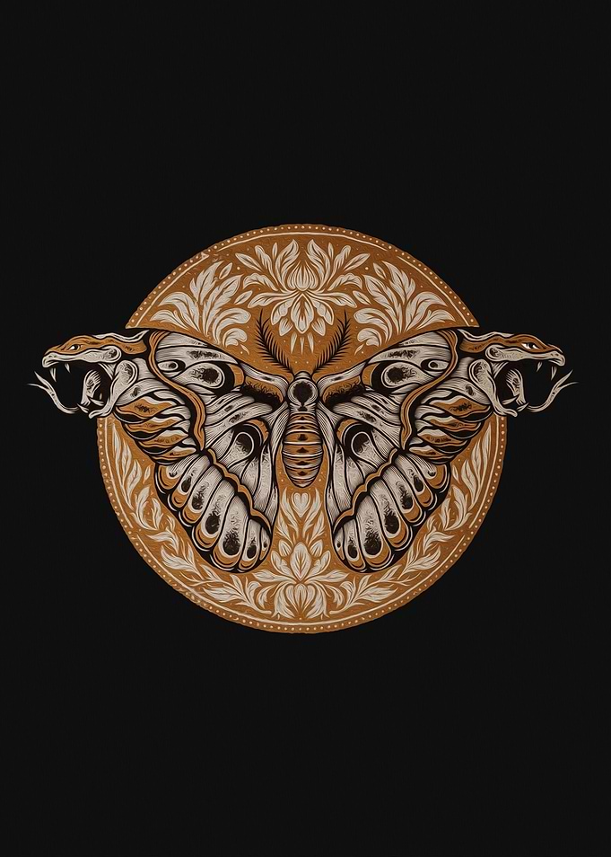 Butterfly Snakes Emblem