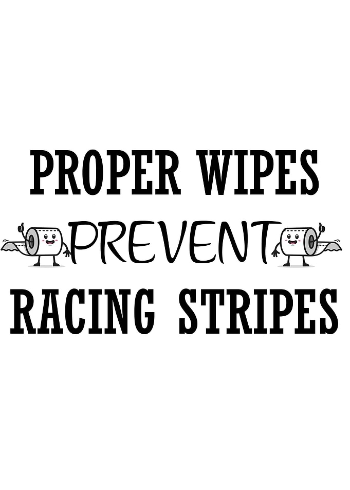 Toilet Humor Wipe Properly