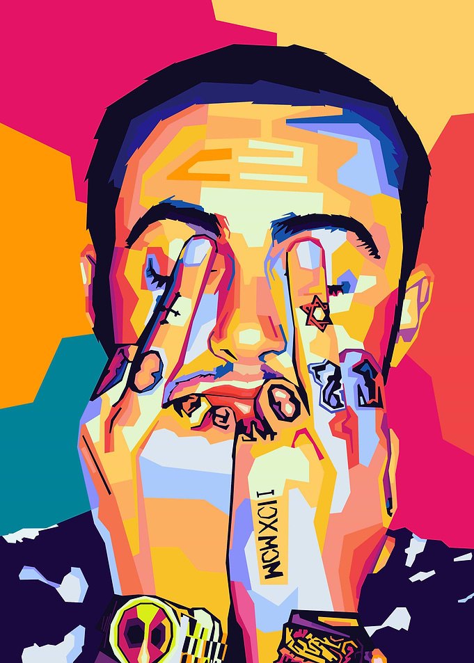 Pop art style