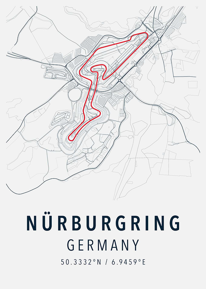 nurburgring simple map