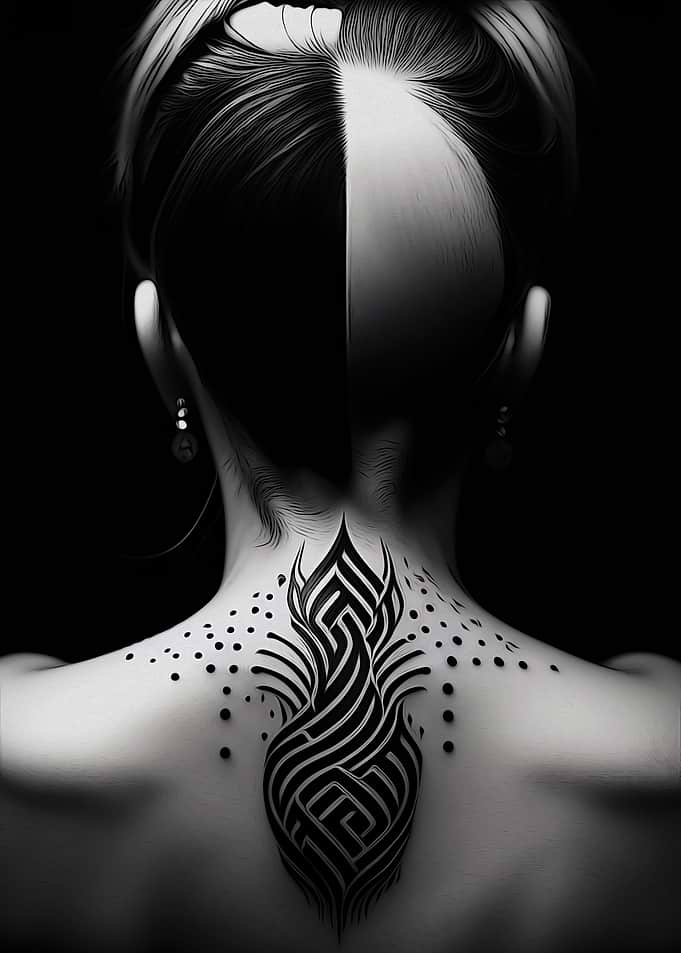 Exotic woman art