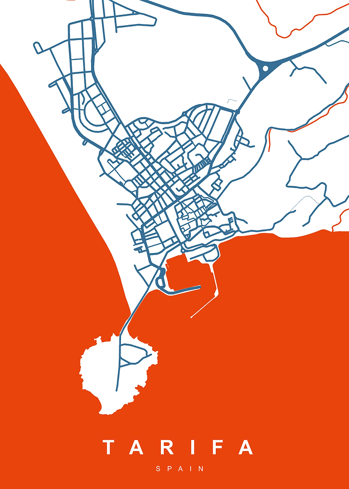 MAP TARIFA SPAIN