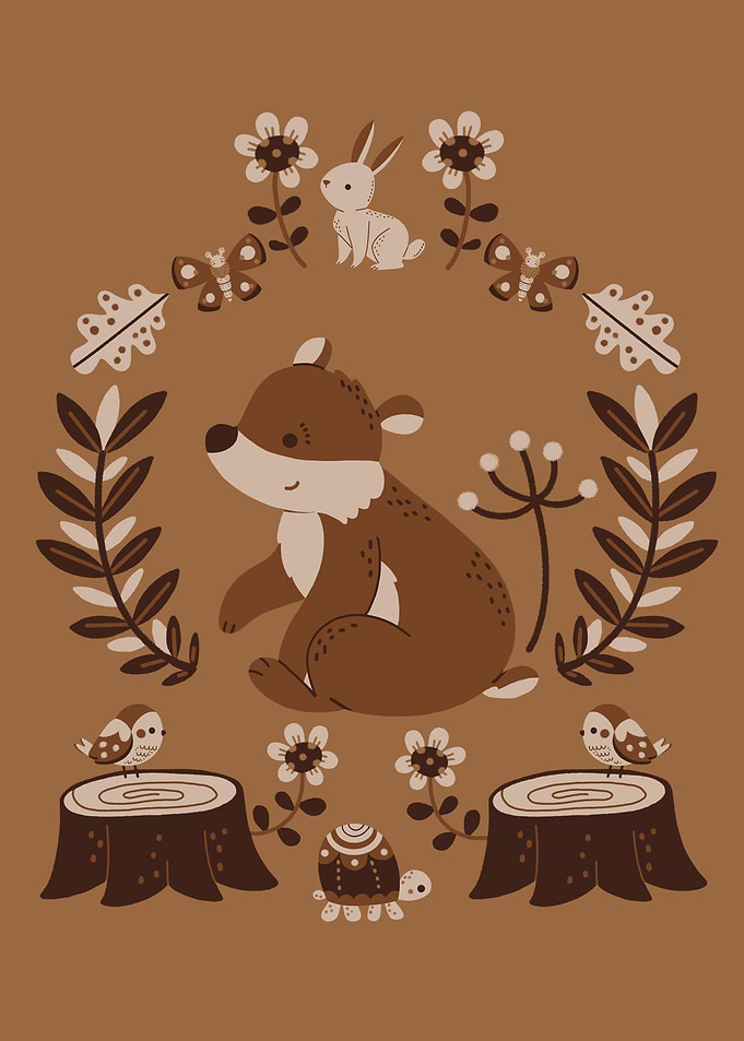 Bear forest