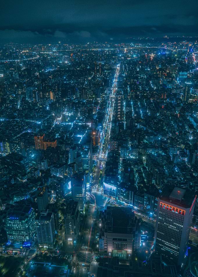 City at night