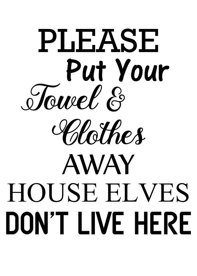 Funny Bathroom Rules
