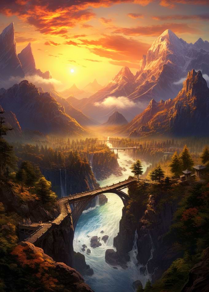 Mountains and Valleys