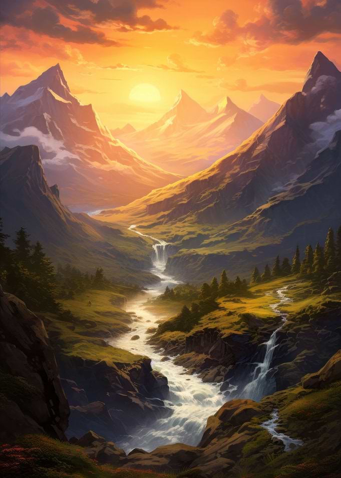 Mountains and Valleys