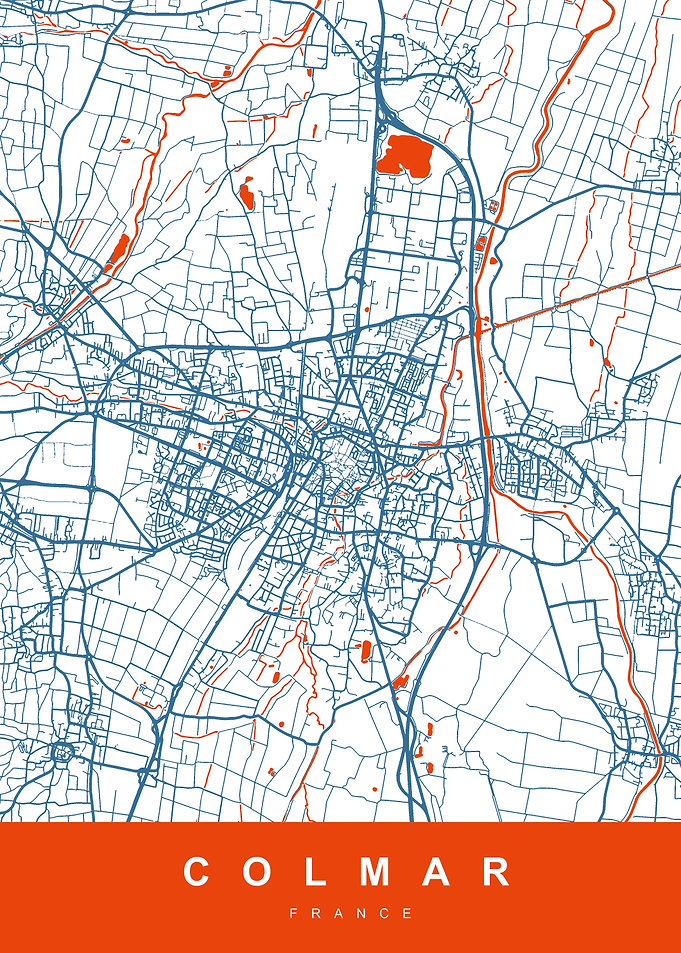 MAP COLMAR FRANCE