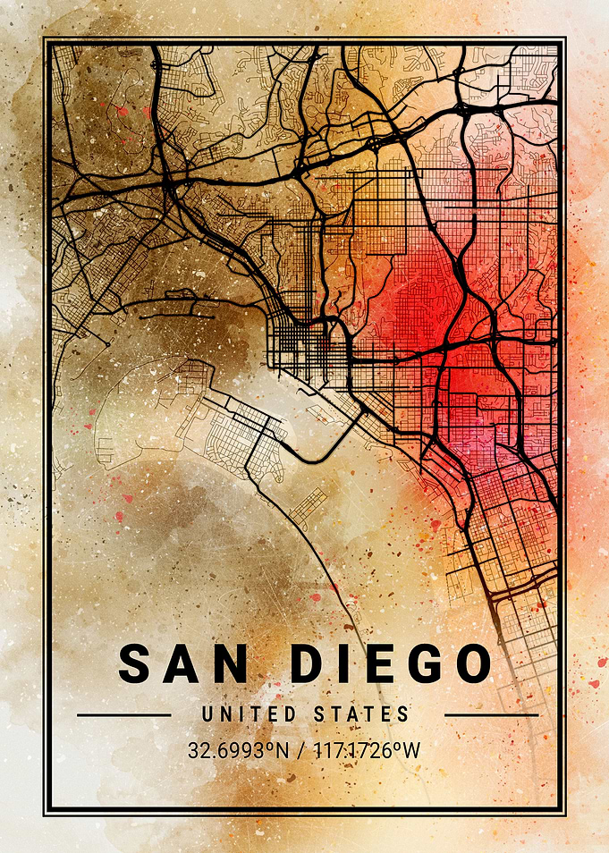 San Diego Ara Watercolor