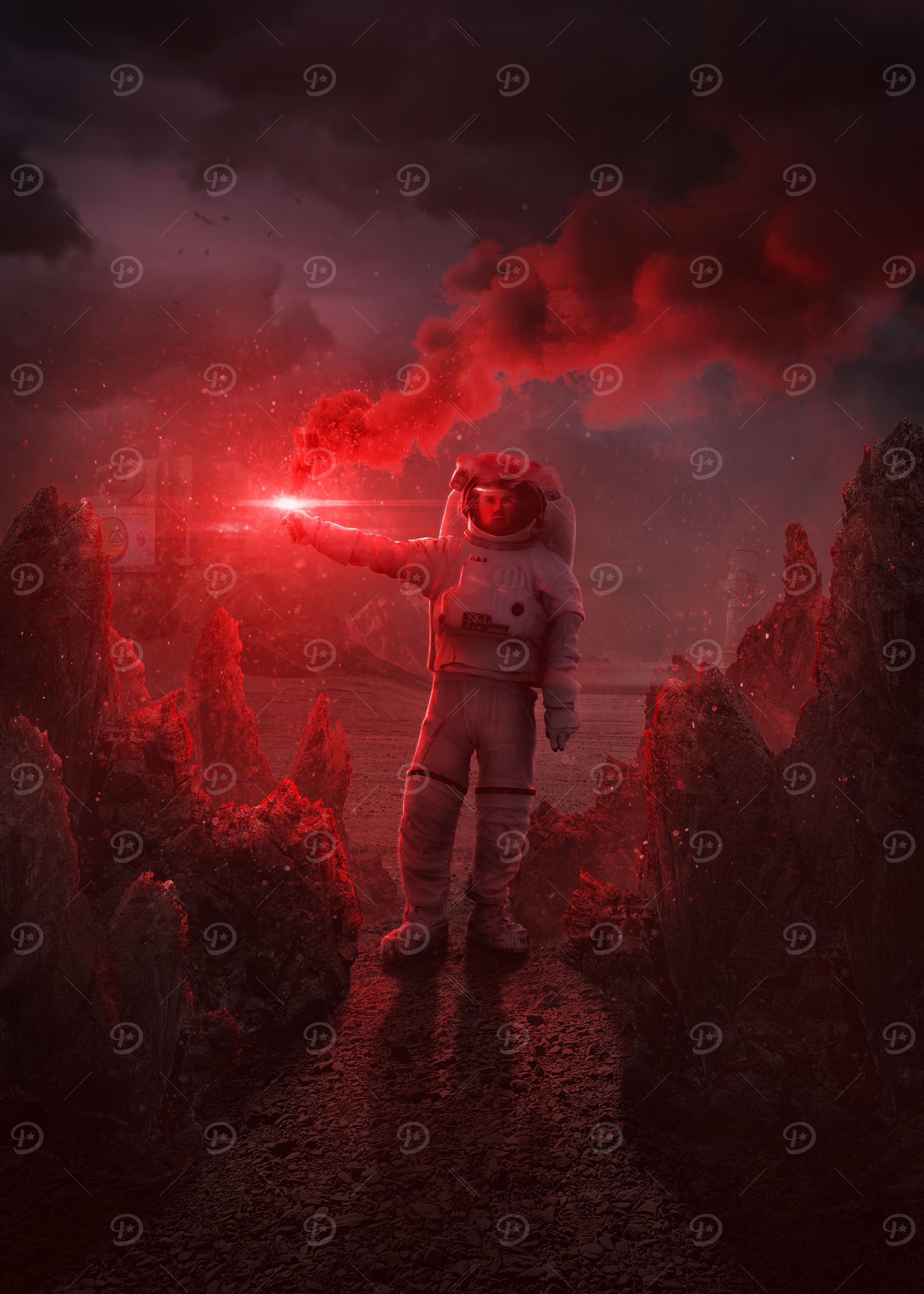 Lost Astronaut In Space