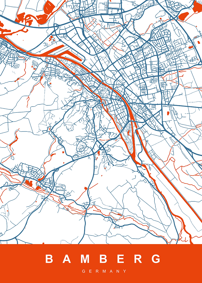 MAP BAMBERG GERMANY