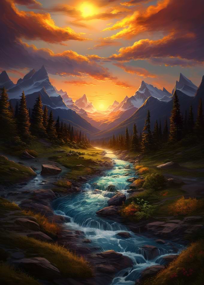 Mountains and Valleys