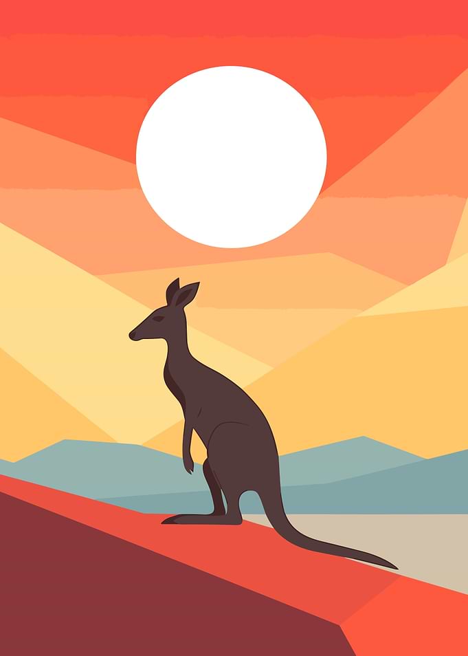 Animal Minimalist Flat