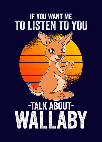 Funny Wallaby