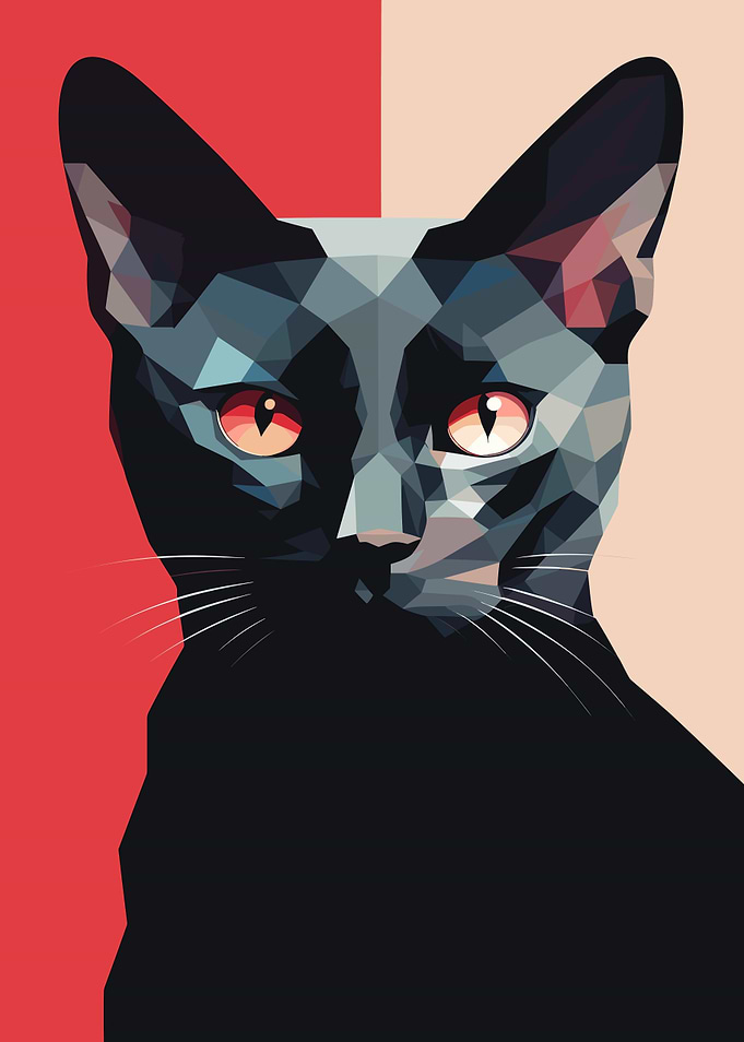 Animal Minimalist Flat