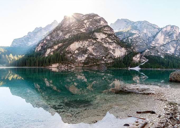 Lake in the mountains
