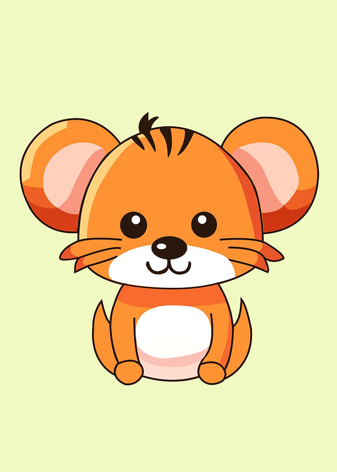 tiger baby animal