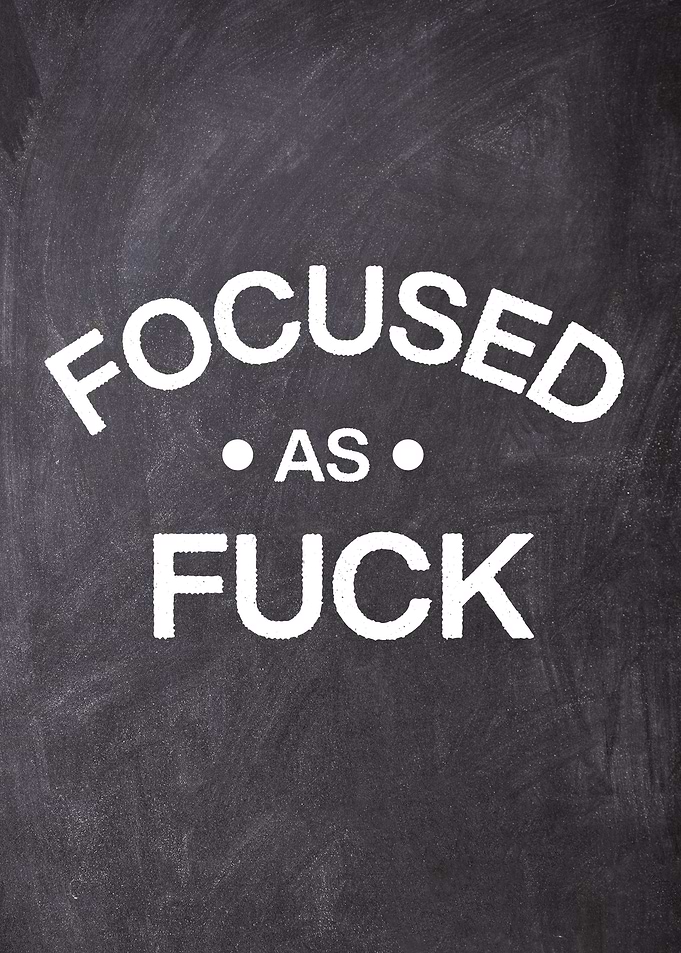 focused