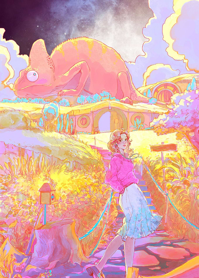 Chameleon garden