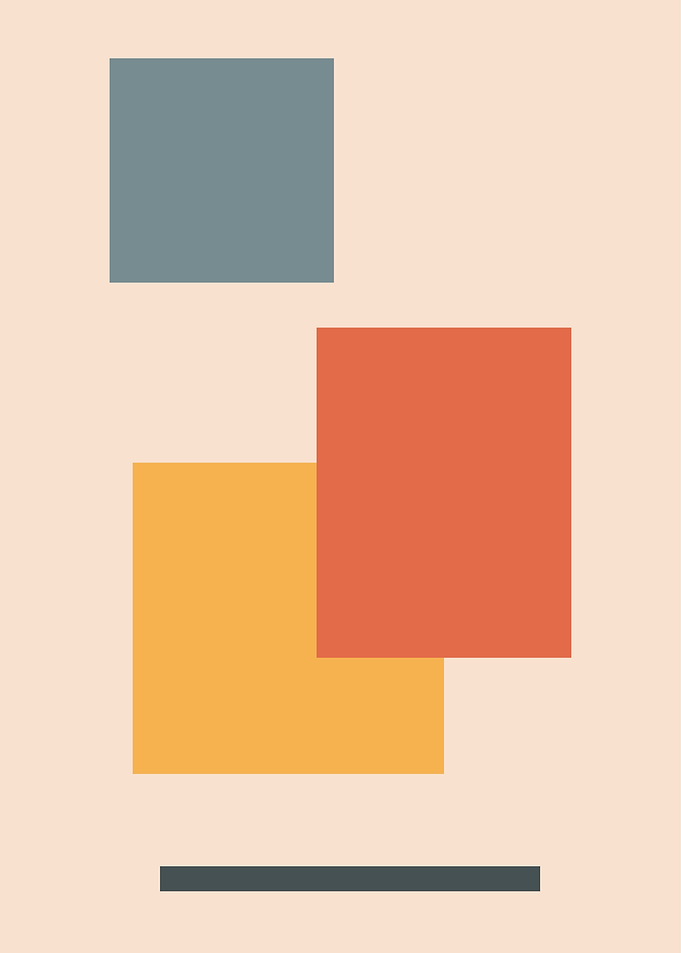 Abstract Boho Geometric