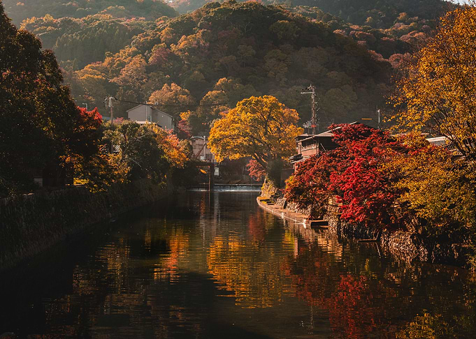 Arashiyama in Kyoto Japan