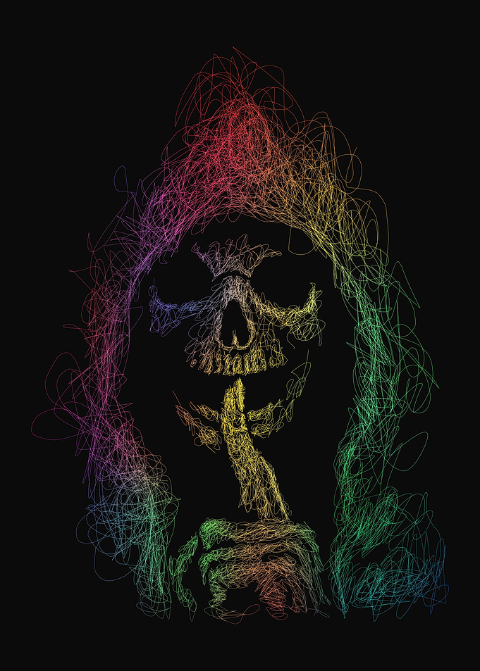 Witch skull