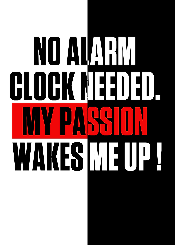 No alarm clock needed