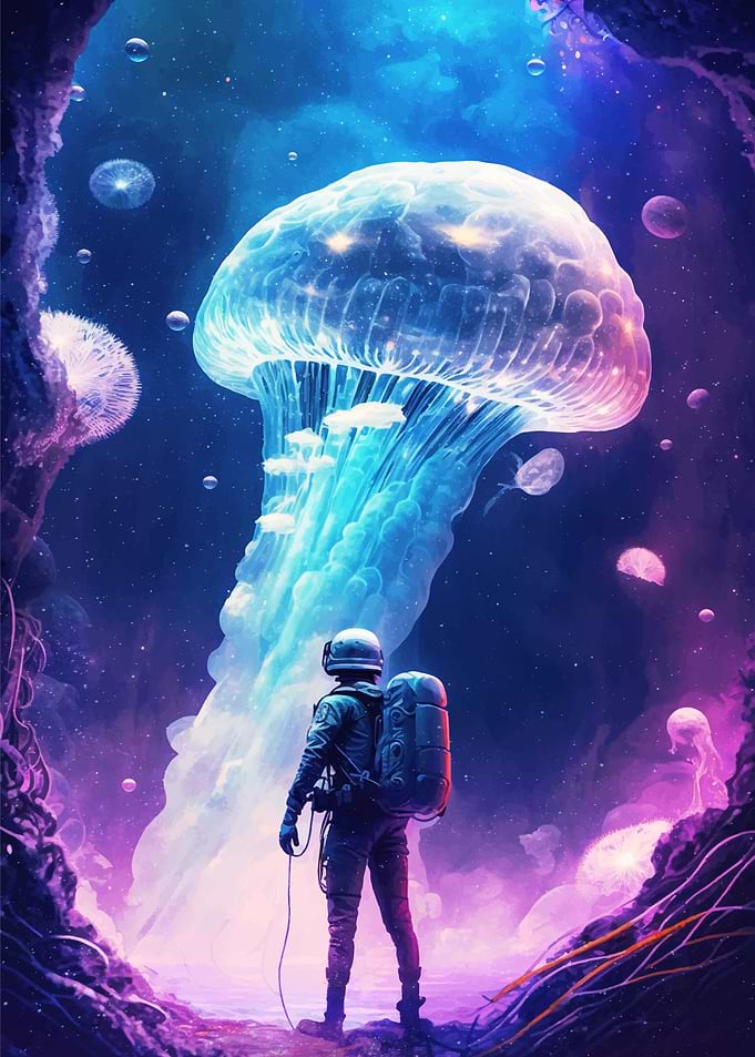 Jellyfish In Space