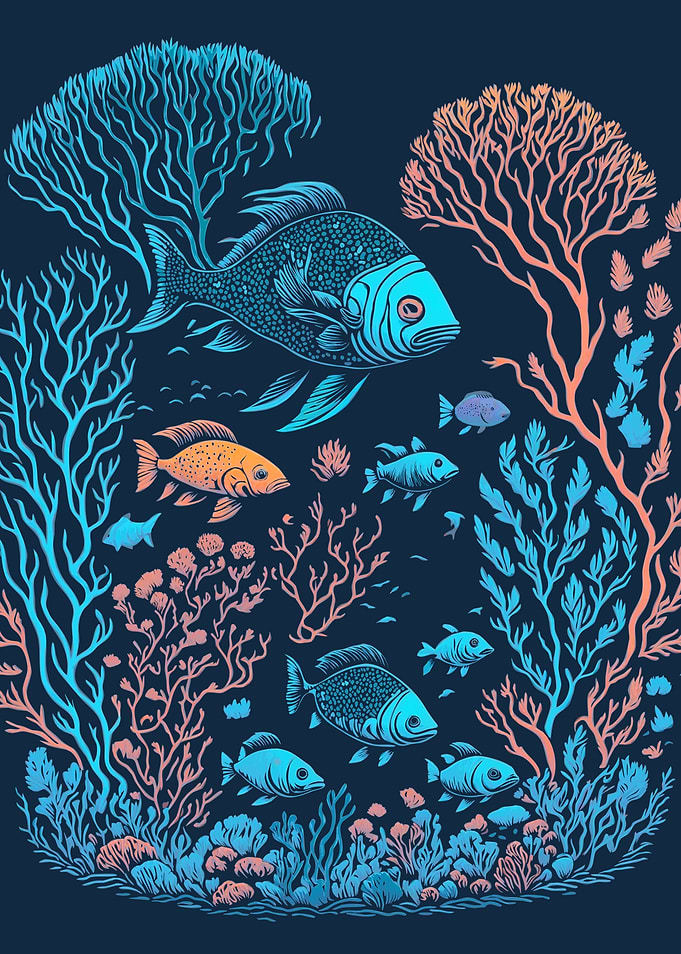 Coral Reef Tropical Fishes