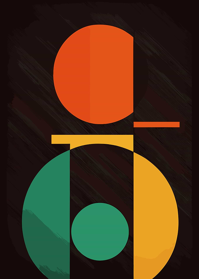 Abstract Shapes Bauhaus