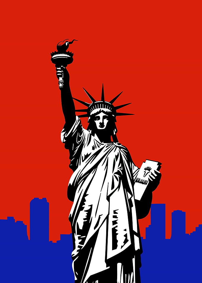 Minimal Statue of Liberty