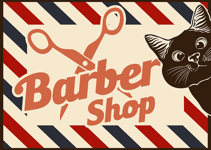 Cat barber Shop