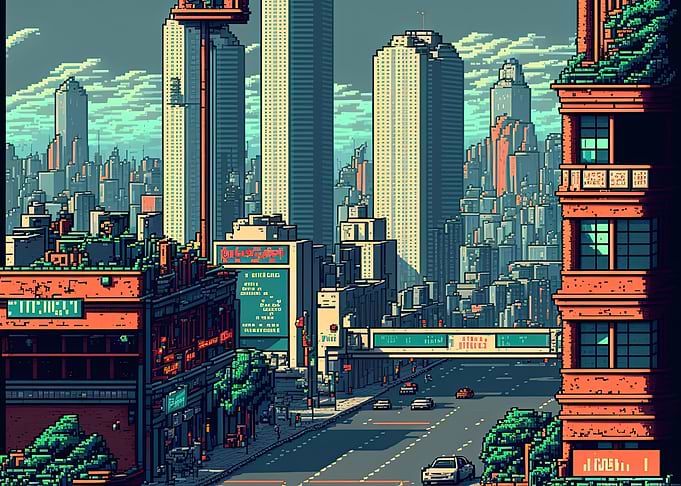 pixel art
