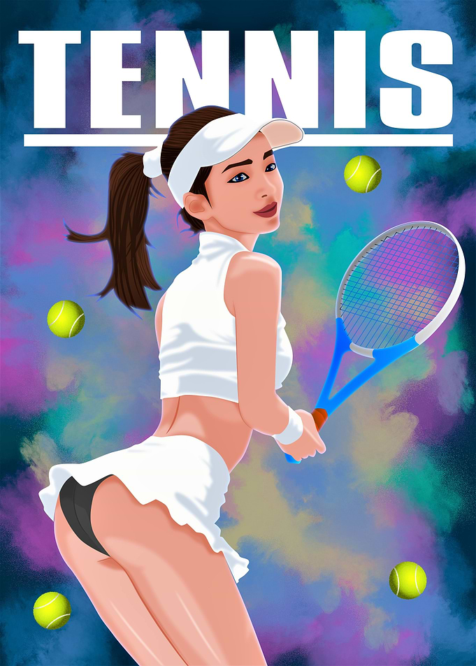 tennis girl