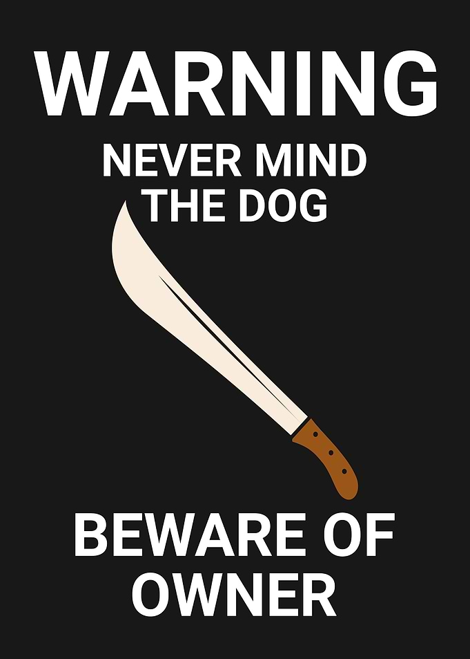 NEVER MIND THE DOG 006