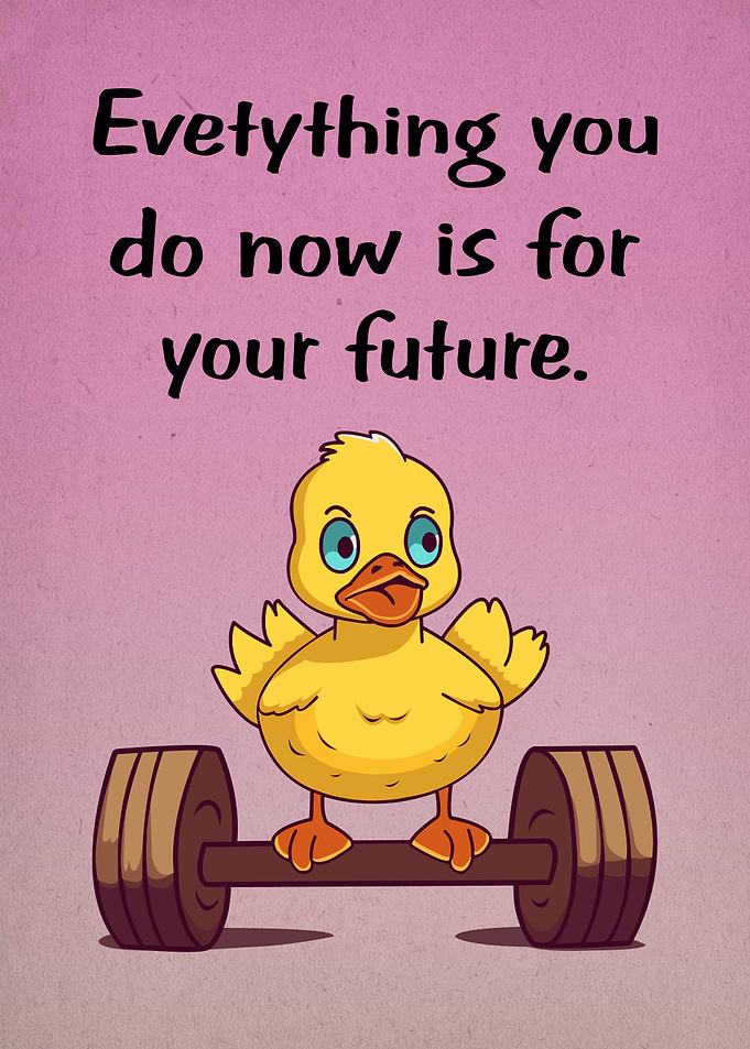 future weightlifting duck