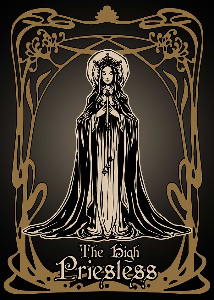 High Priestess Tarot card