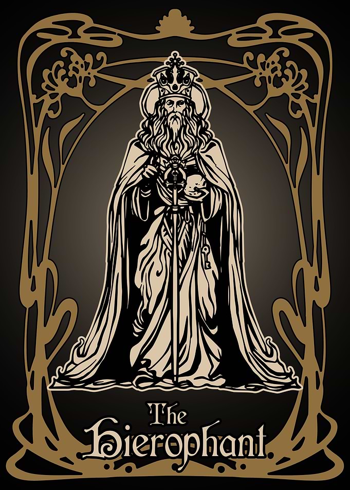 The Hierophant Tarot card