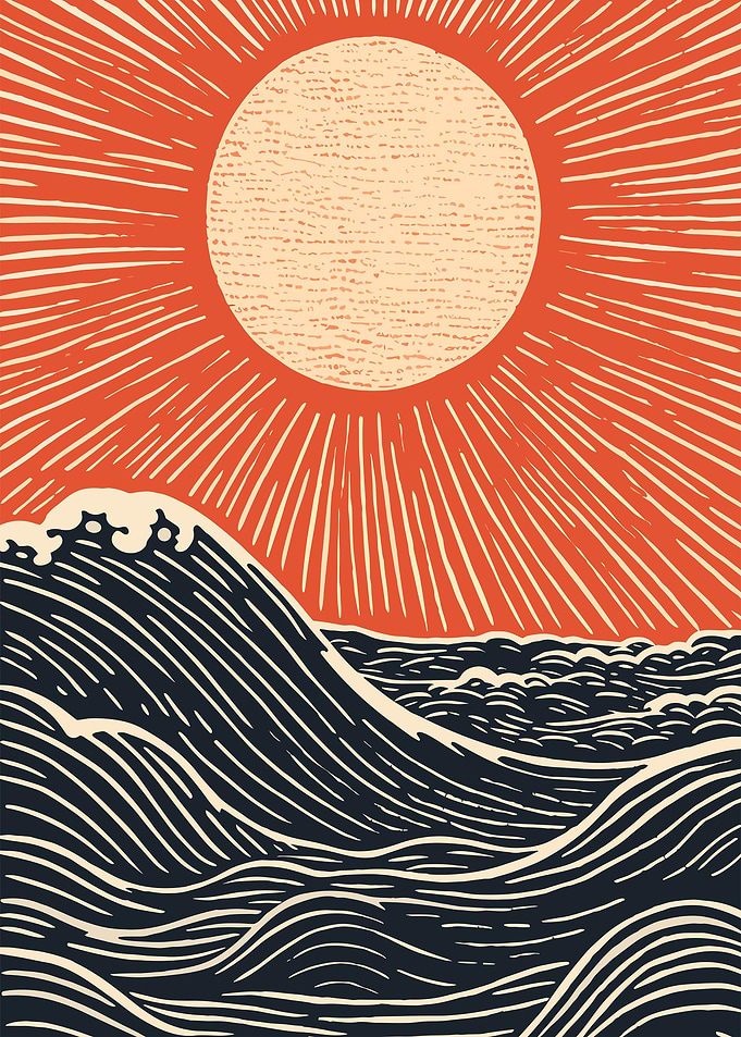 Sun and Waves