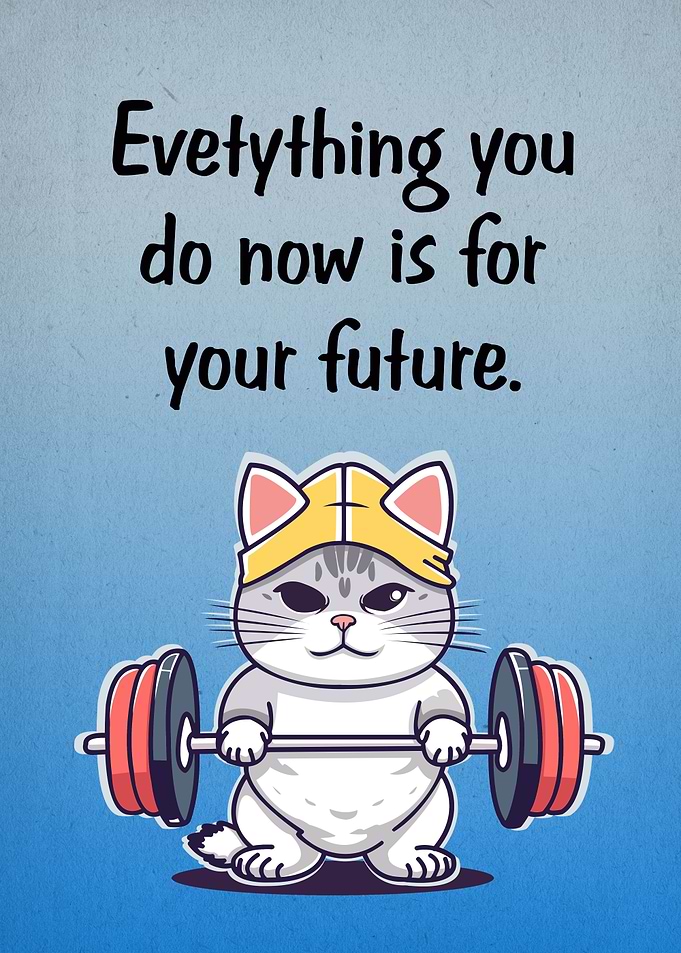 future weightlifting cat