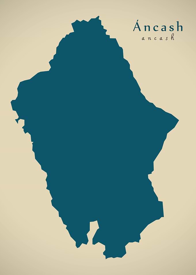 Ancash Peru region map
