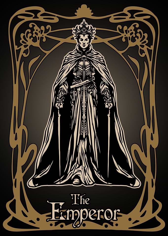 The Emperor Tarot card