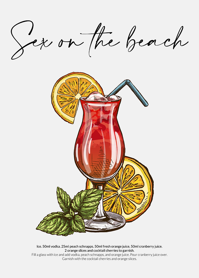 Sex on the Beach Cocktail