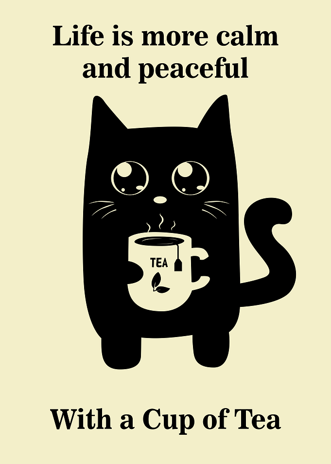 Cat and Tea