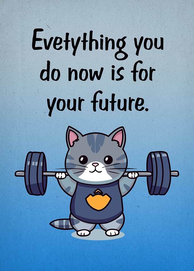 future weightlifting cat