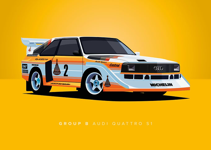 GROUP B Audi Quattro S1