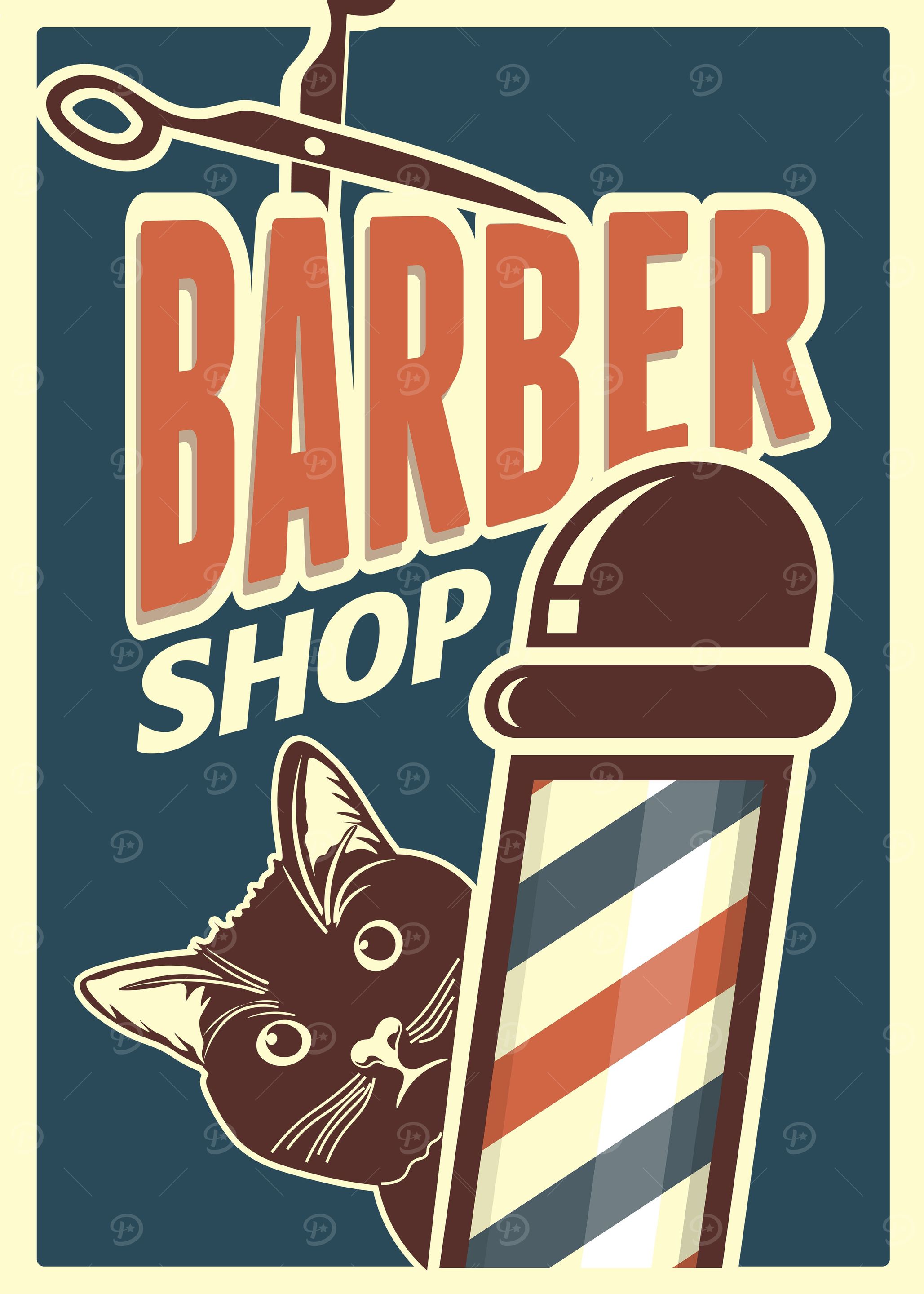 Cat Barber Shop
