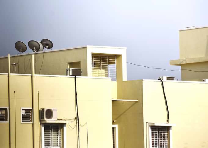 Multi stored building