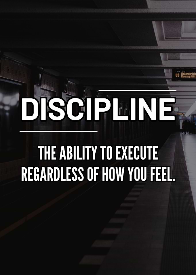 discipline quote