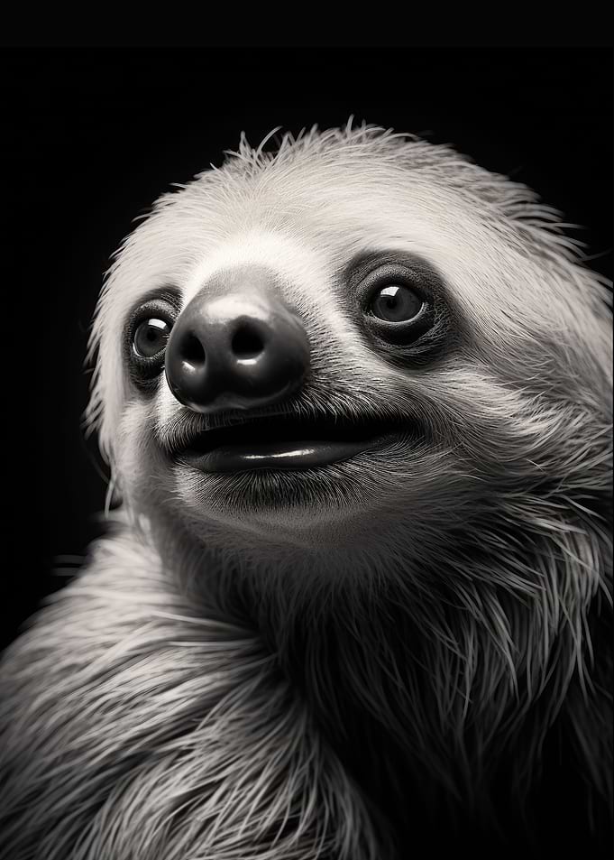 Sloth Portrait